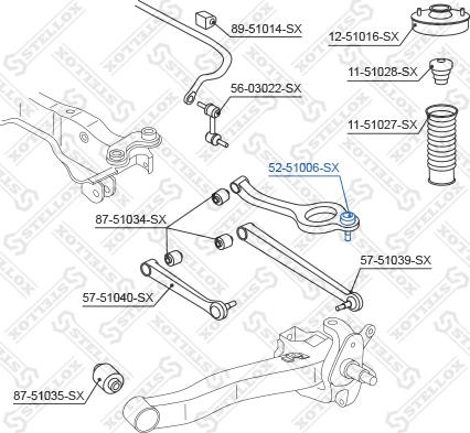 Stellox 52-51006-SX - Billi birləşmə furqanavto.az