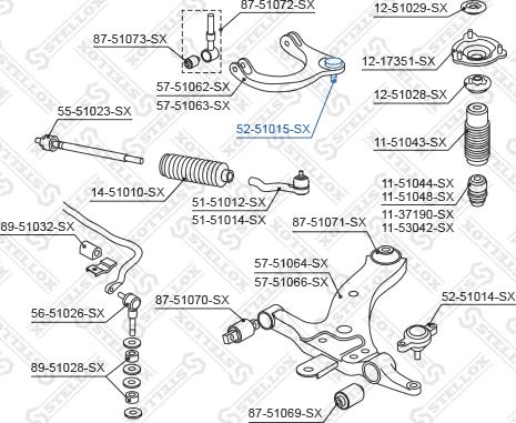 Stellox 52-51015-SX - Billi birləşmə furqanavto.az