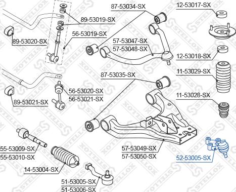 Stellox 52-53005-SX - Billi birləşmə furqanavto.az