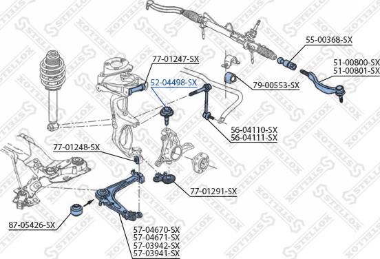 Stellox 52-04498-SX - Billi birləşmə furqanavto.az