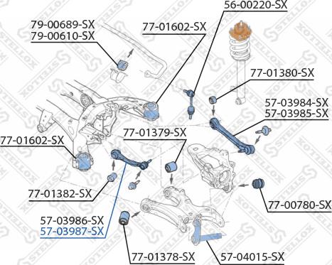 Stellox 57-03987-SX - Yolun idarəedici qolu furqanavto.az