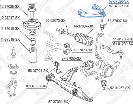 Stellox 57-37026-SX - Yolun idarəedici qolu furqanavto.az