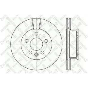 Stellox 6020-4733VK-SX - Əyləc Diski furqanavto.az