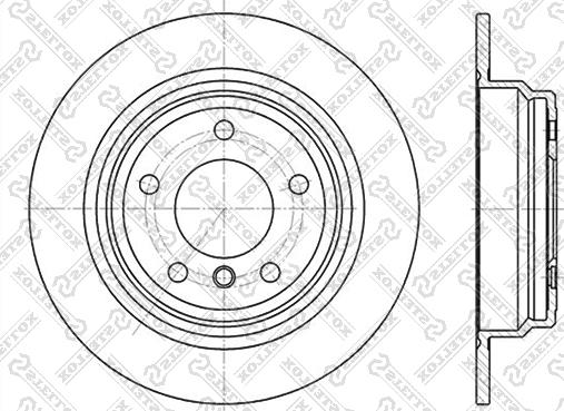 Stellox 6020-1537-SX - Əyləc Diski furqanavto.az