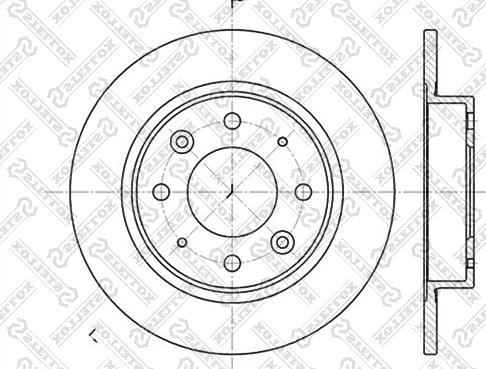 Stellox 6020-3503-SX - Əyləc Diski furqanavto.az