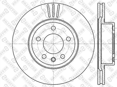 Stellox 6020-3620V-SX - Əyləc Diski furqanavto.az