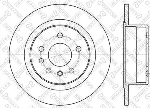 Stellox 6020-3621-SX - Əyləc Diski furqanavto.az