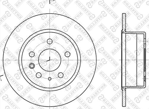 Stellox 6020-3305-SX - Əyləc Diski furqanavto.az