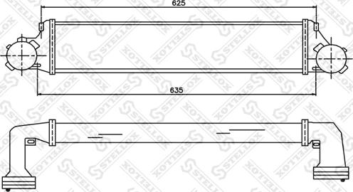 Stellox 10-40115-SX - Intercooler, şarj cihazı furqanavto.az