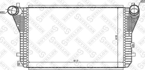 Stellox 10-40221-SX - Intercooler, şarj cihazı furqanavto.az