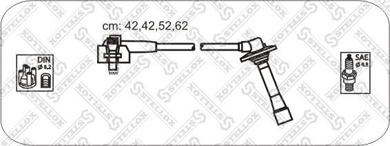 Stellox 10-38488-SX - Alovlanma kabeli dəsti furqanavto.az