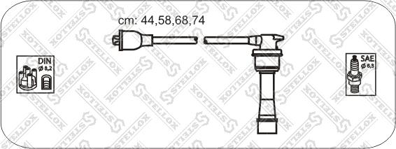 Stellox 10-38399-SX - Alovlanma kabeli dəsti furqanavto.az