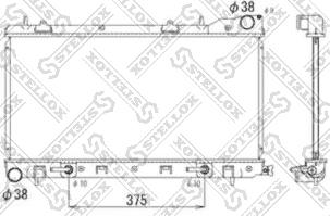 Stellox 10-25051-SX - Radiator, mühərrikin soyudulması furqanavto.az