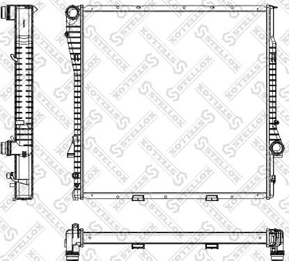 Stellox 10-25166-SX - Radiator, mühərrikin soyudulması furqanavto.az