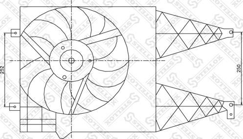 Stellox 29-99011-SX - Fen, radiator furqanavto.az