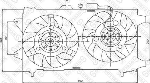 Stellox 29-99089-SX - Fen, radiator furqanavto.az