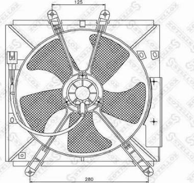 Stellox 29-99343-SX - Fen, radiator furqanavto.az