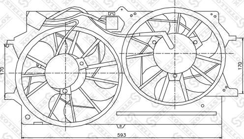 Stellox 29-99359-SX - Fen, radiator furqanavto.az