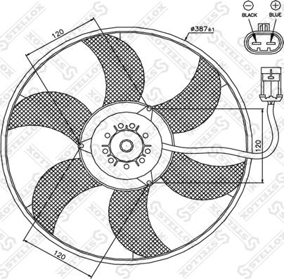 Stellox 29-99308-SX - Fen, radiator furqanavto.az