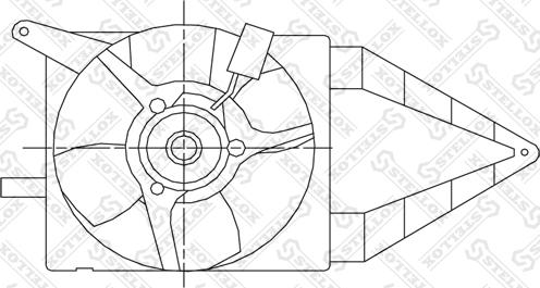 Stellox 29-99246-SX - Fen, radiator furqanavto.az