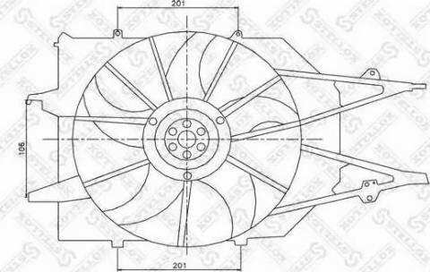 Stellox 29-99263-SX - Fen, radiator furqanavto.az