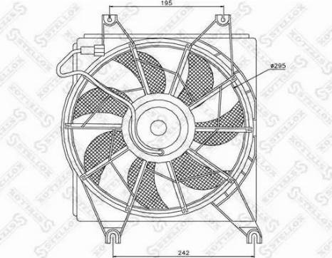 Stellox 29-99231-SX - Fen, radiator furqanavto.az