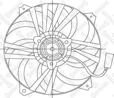 Stellox 29-99278-SX - Fen, radiator furqanavto.az