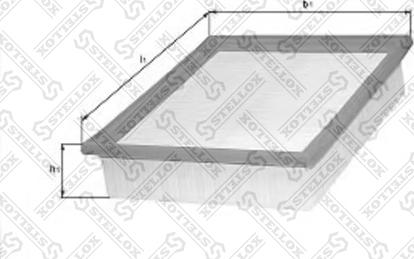 Stellox 71-00517-SX - Hava filtri furqanavto.az