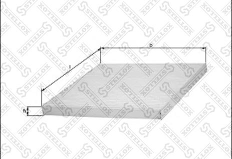 Stellox 71-10052-SX - Filtr, daxili hava furqanavto.az