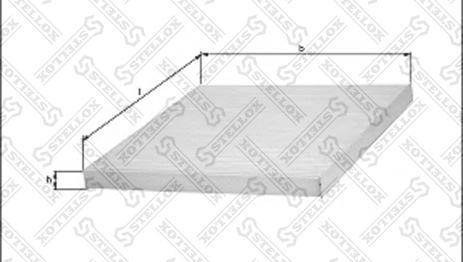 Stellox 71-10001-SX - Filtr, daxili hava furqanavto.az