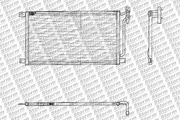 Storm 18010 - Kondenser, kondisioner furqanavto.az