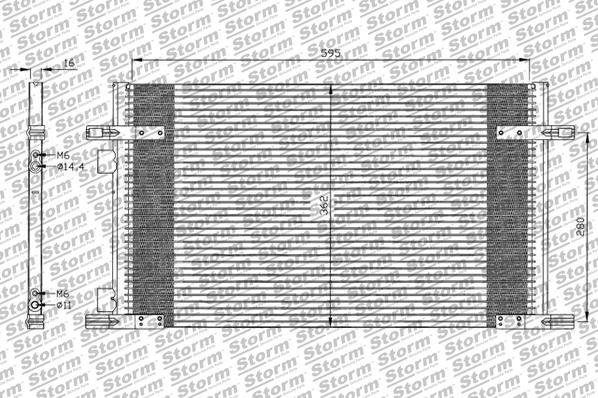 Storm 88016 - Kondenser, kondisioner furqanavto.az