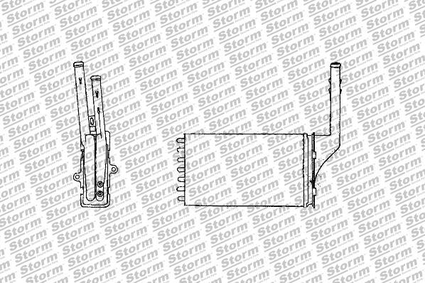 Storm 20004 - İstilik dəyişdiricisi, daxili isitmə furqanavto.az