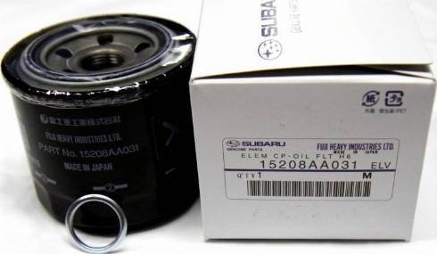 Subaru 15208AA031 - Yağ filtri furqanavto.az