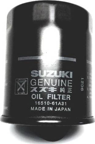 Suzuki 1651061AV1 - Yağ filtri furqanavto.az