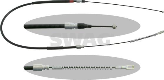 Swag 99 90 1657 - Kabel, dayanacaq əyləci furqanavto.az