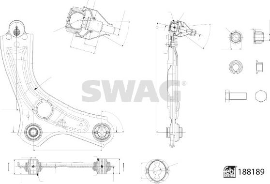 Swag 33 11 0580 - Yolun idarəedici qolu furqanavto.az