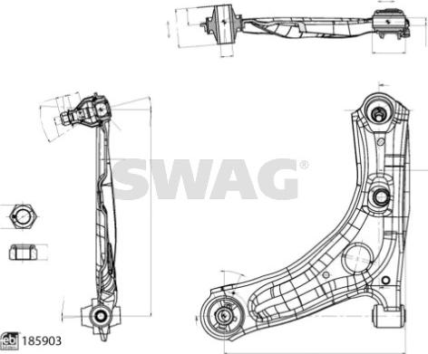 Swag 33 11 0144 - Yolun idarəedici qolu furqanavto.az