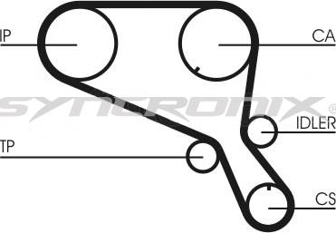 SYNCRONIX SY0952N - Vaxt kəməri furqanavto.az