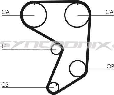 SYNCRONIX SY0900N - Vaxt kəməri furqanavto.az