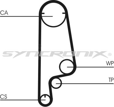 SYNCRONIX SY0546N - Vaxt kəməri furqanavto.az