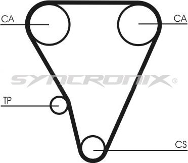 SYNCRONIX SY0555N - Vaxt kəməri furqanavto.az