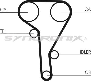 SYNCRONIX SY0515N - Vaxt kəməri furqanavto.az