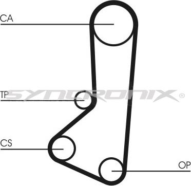 SYNCRONIX SY0510N - Vaxt kəməri furqanavto.az