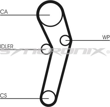 SYNCRONIX SY0631N - Vaxt kəməri furqanavto.az