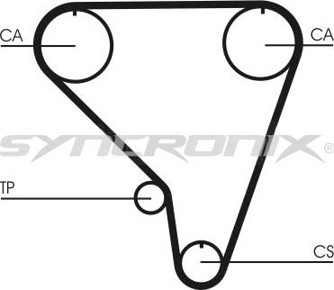 SYNCRONIX SY0793N - Vaxt kəməri furqanavto.az