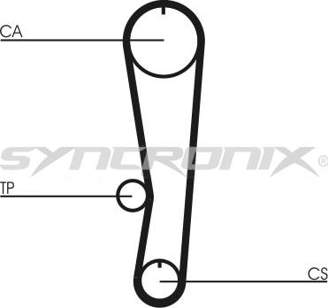 SYNCRONIX SY0757N - Vaxt kəməri furqanavto.az