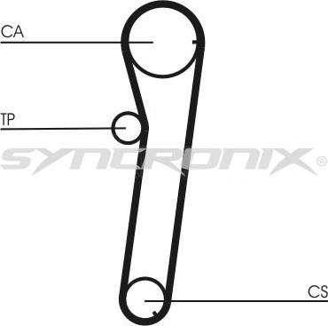 SYNCRONIX SY0739N - Vaxt kəməri furqanavto.az