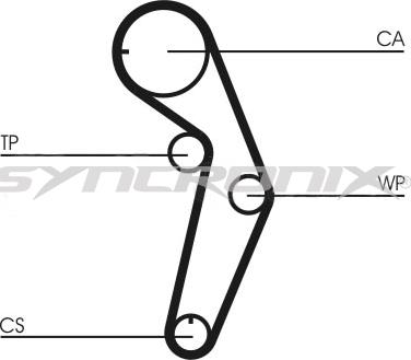 SYNCRONIX SY1048N - Vaxt kəməri furqanavto.az