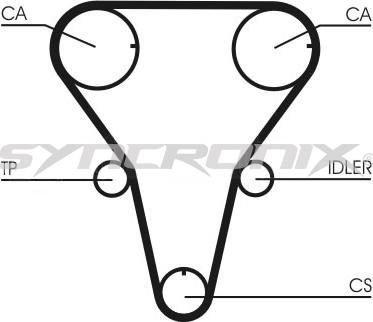 SYNCRONIX SY1047N - Vaxt kəməri furqanavto.az